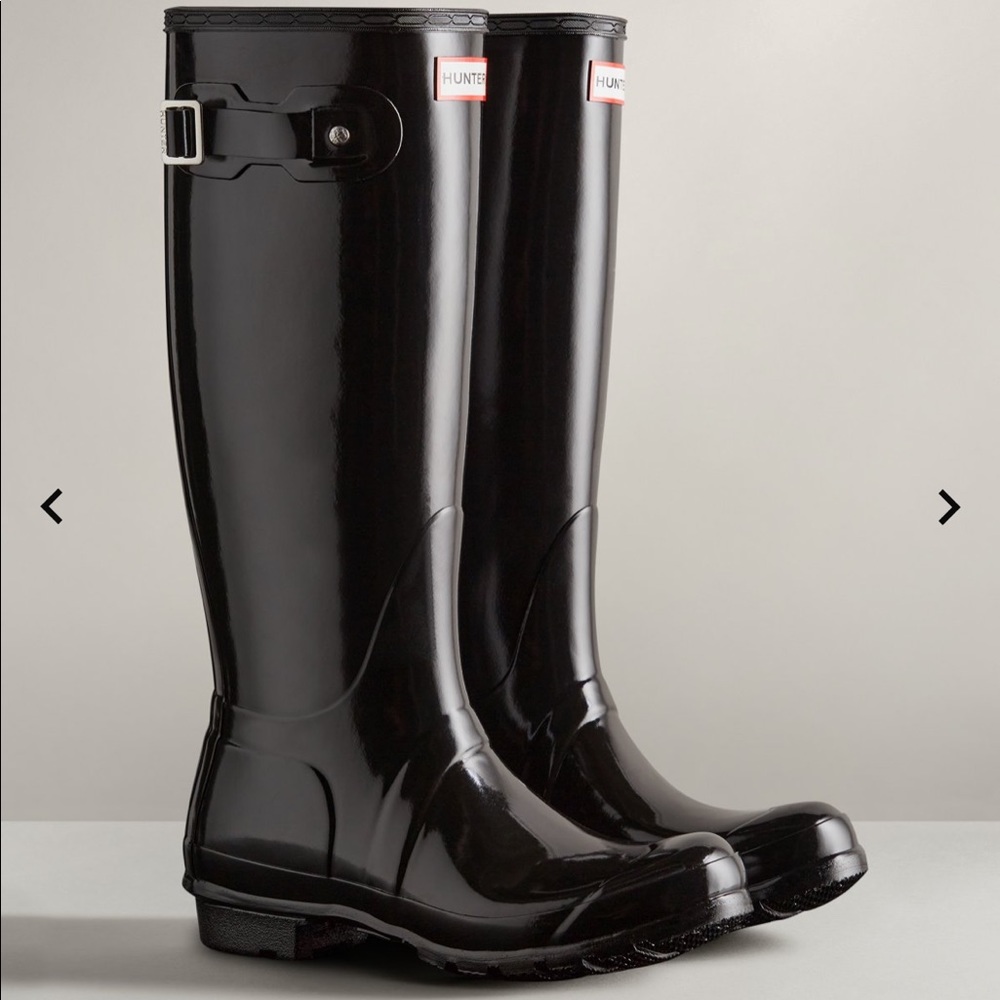 Hunter Tall Gloss Rain Boots